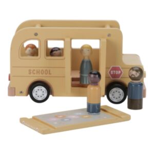 Little Dutch® Drveni školski autobus s figurama