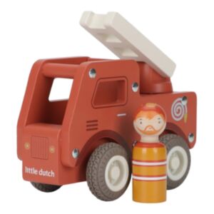 Little Dutch® Drveno vatrogasno vozilo