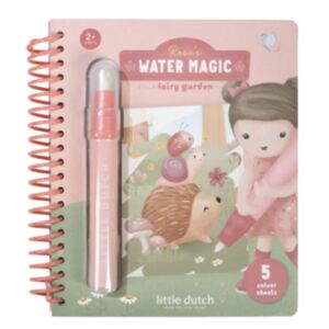 Little Dutch® Čarobna knjiga s vodenom olovkom, Rosa Fairy Garden