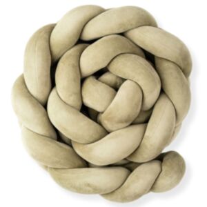 Puffi® Obruba pletenica za krevetić velvet, Olive green