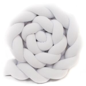 Puffi® Obruba pletenica za krevetić, White