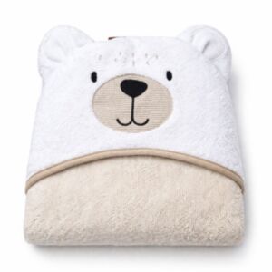 Puffi® Dječji ručnik s kapuljačom medo, Beige
