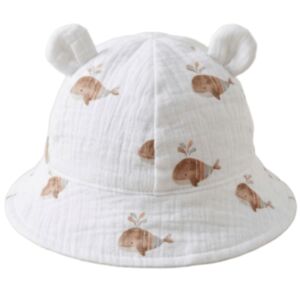Puffi® Dječji ljetni šeširić s ušima Muslin, Ocean