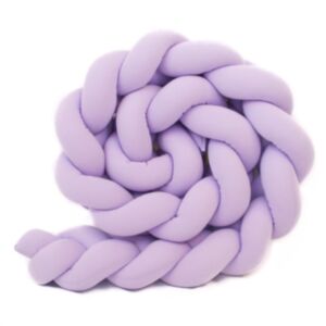 Puffi® Obruba pletenica za krevetić, Lilac