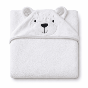 Puffi® Dječji ručnik s kapuljačom baby, White