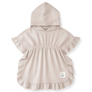 Puffi® Dječji pončo za kupanje muslin, Beige