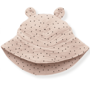 Puffi® Dječji šeširić s ušima, Beige with dots