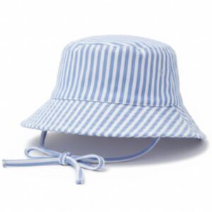 Swim Essentials Dječji šešir s UV zaštitom, Light Blue Striped