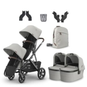 UPPAbaby® Dječja kolica Vista V3 paket TWIN, Savannah